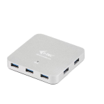 i-Tec USB 3.0 Metal Charging HUB - Hub - 7 x SuperSpeed USB 3.0 - desktop